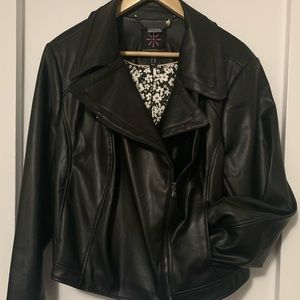 NWT pleather jacket